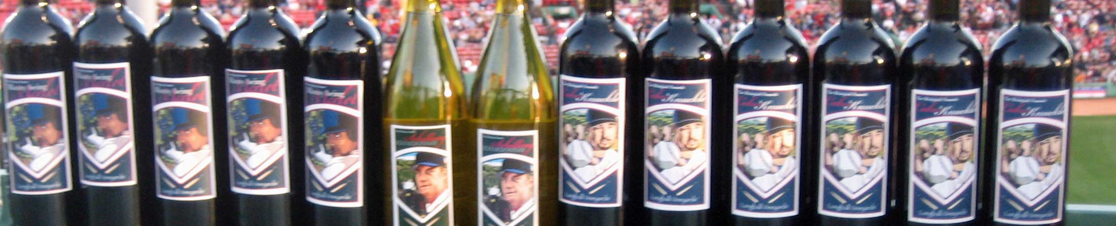 2007 Boston Red Sox Wine Bottles