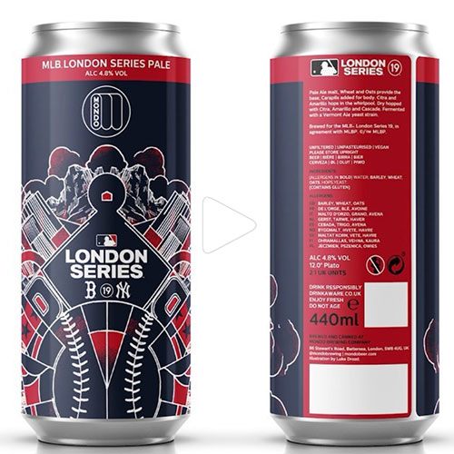 MLB London Series Pale Ale Cans – Mondo Brewing