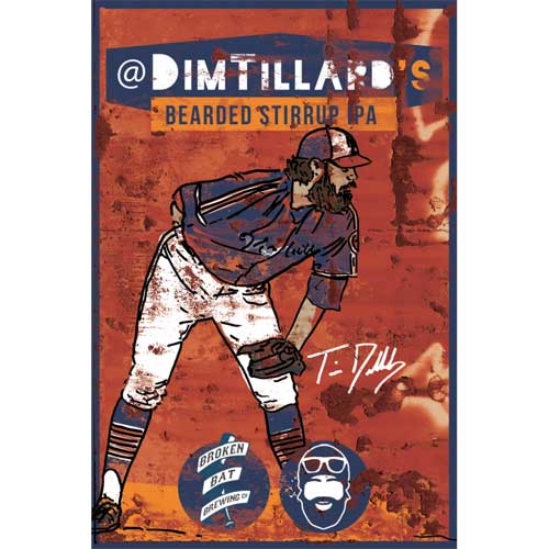 Dim Tillard's Bearded Stirrup IPA - Broken Bat Brewing Co.