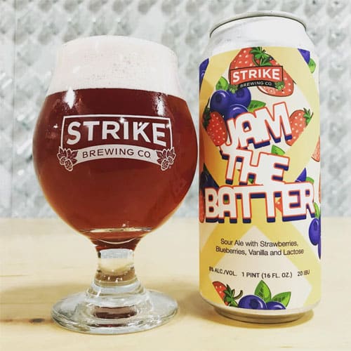 Jam the Batter (Strawberry & Blueberry) by Strike Brewing