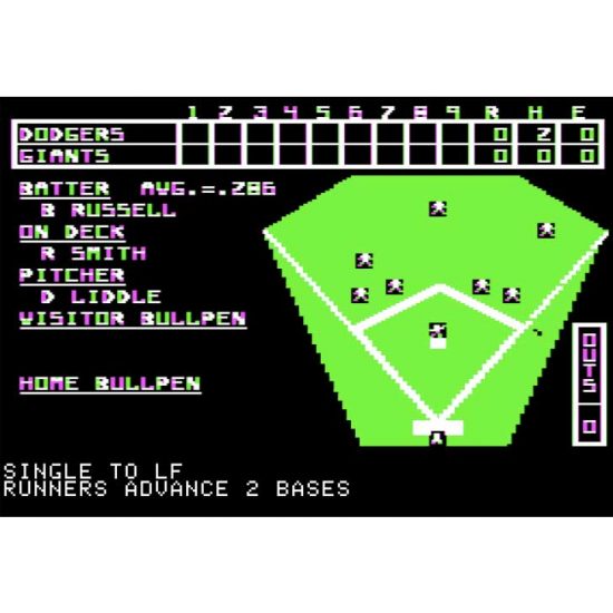 Computer Baseball Screenshot