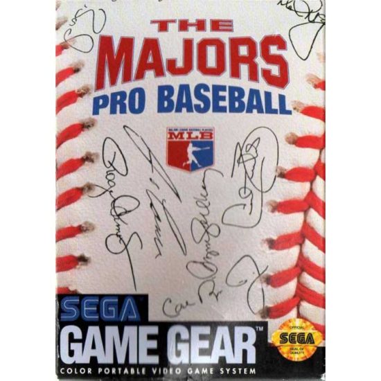 The Majors Pro Baseball for Sega Game Gear