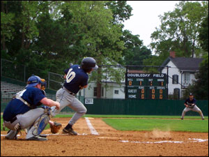 Terry Belli of the Middlesex Brewers at the 2006 Cooperstown Classic
