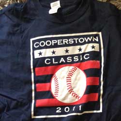 2011 Cooperstown Tee Shirt
