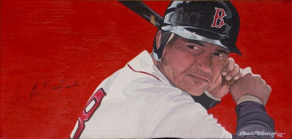 Dave Shorey, Carl Yastrzemski of the Boston Red Sox