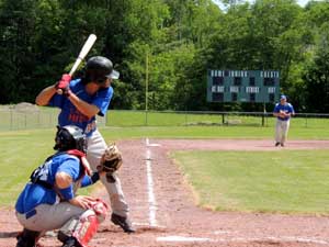 Charlotte All-Stars Batter in Cooperstown