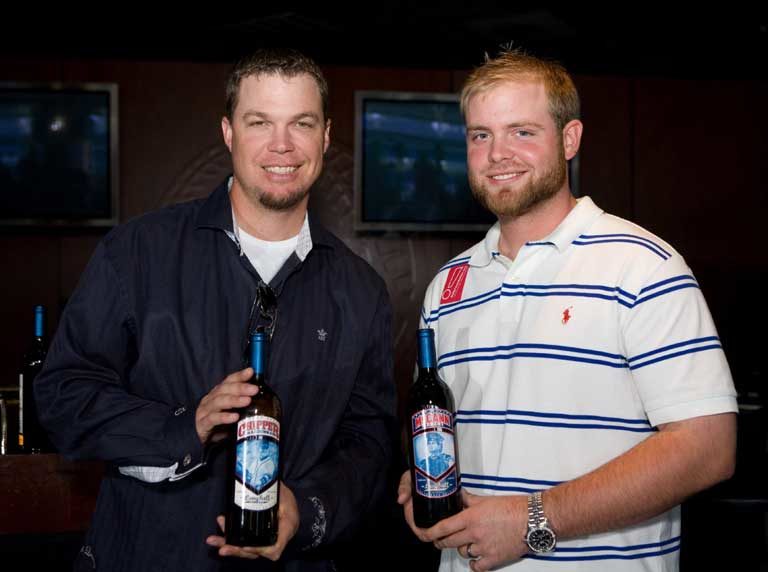 Chipper Jones and Brian McCann Charity Wines