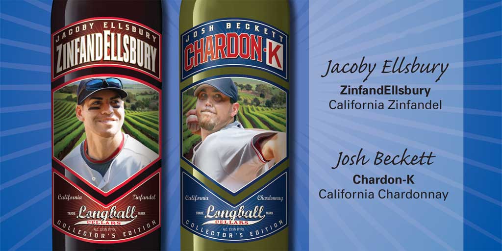 Josh Beckett of the Boston Red Sox on his Charity Wines label of Chardon-K.