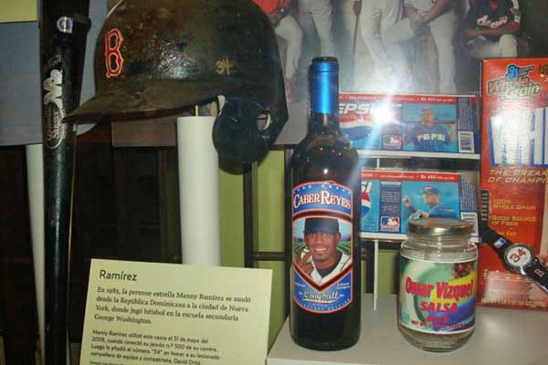 Jose Reyes' CaberReyes at Baseball Hall of Fame