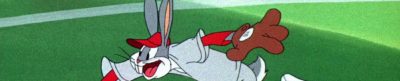 Baseball Bugs Bunny cartoon - header