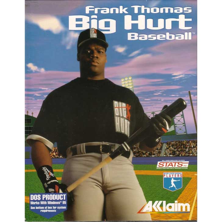 Frank Thomas Big Hurt Baseball 1995