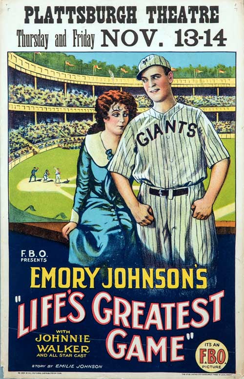 Life's Greatest Game baseball movie poster