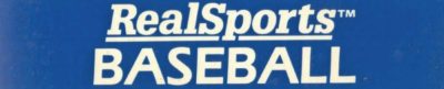 RealSports Baseball - header