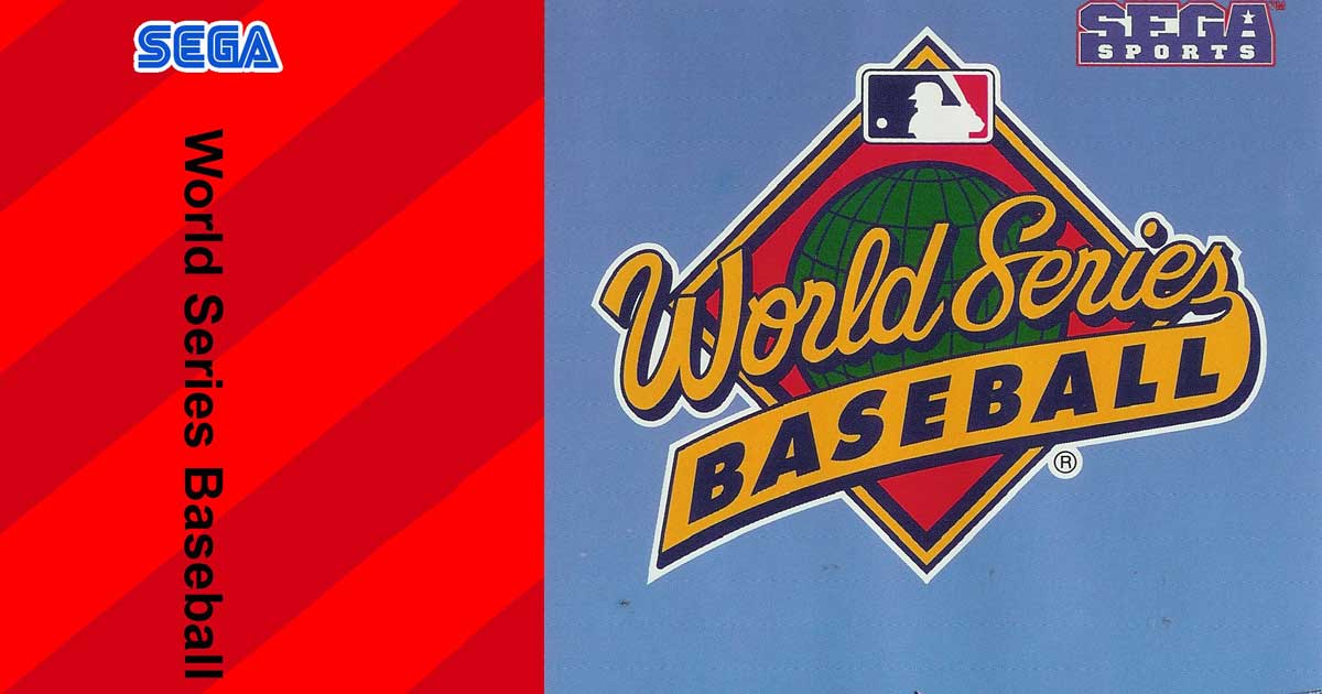 Buy SEGA Genesis World Series Baseball '96