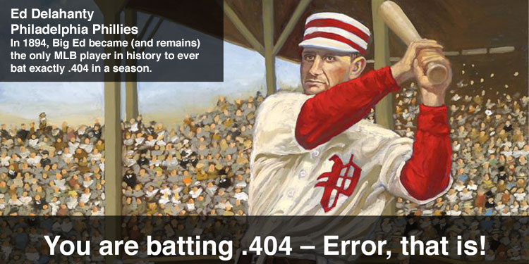 404 Error - Baseball Life