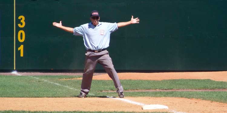 Alberto Collado, Baseball Umpire