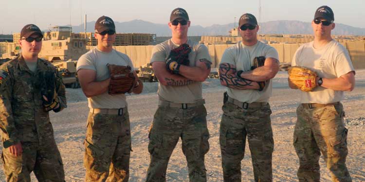 U.S. Army Baseball Players