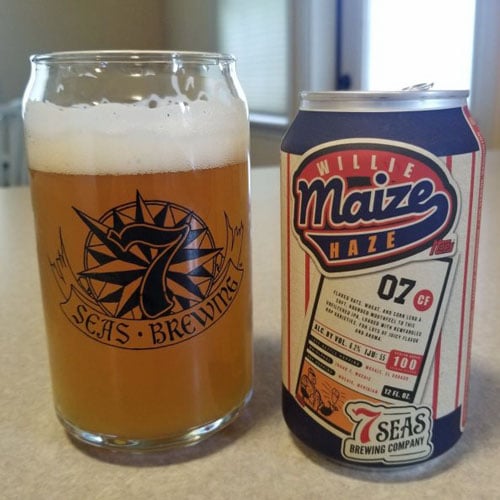 Willie Maize Haze - 7 Seas Brewing