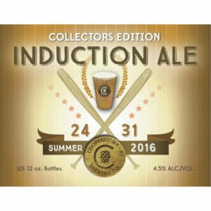 Cooperstown Brewing Co. – Induction Ale, 2016