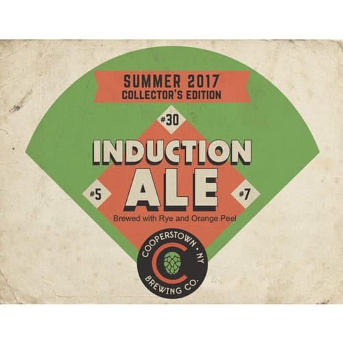 Cooperstown Brewing Co. – Induction Ale, 2017