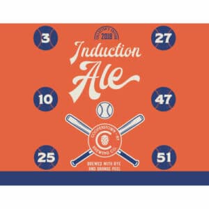 Cooperstown Brewing Co. – Induction Ale, 2018