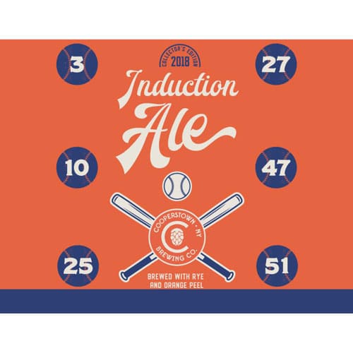 Cooperstown Brewing Co. – Induction Ale, 2018