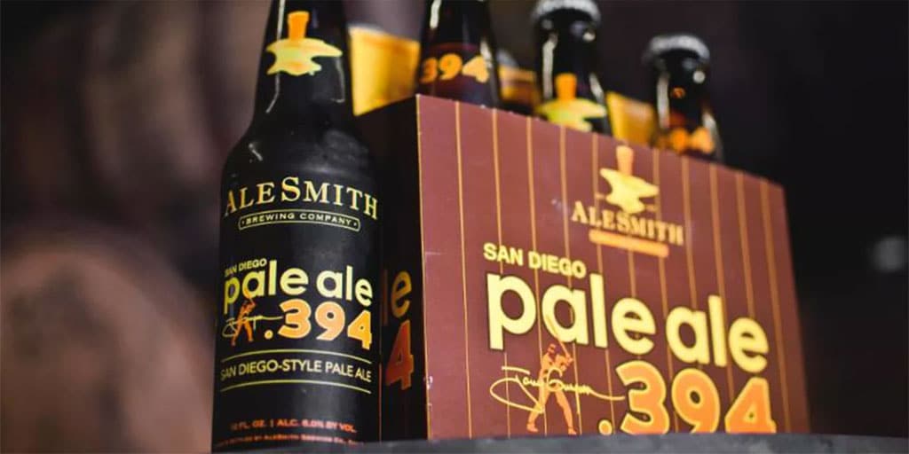 394 tobacco & beer San Diego Pale Ale .394 - AleSmith Brewing Company