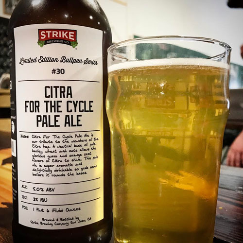 Citra for the Cycle - Strike Brewing Co.