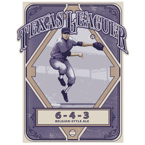 6-4-3 Belgian Style Ale – Texas Leaguer Brewing