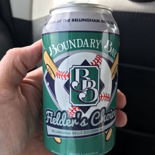 Fielder's Choice Golden Ale – Boundary Bay