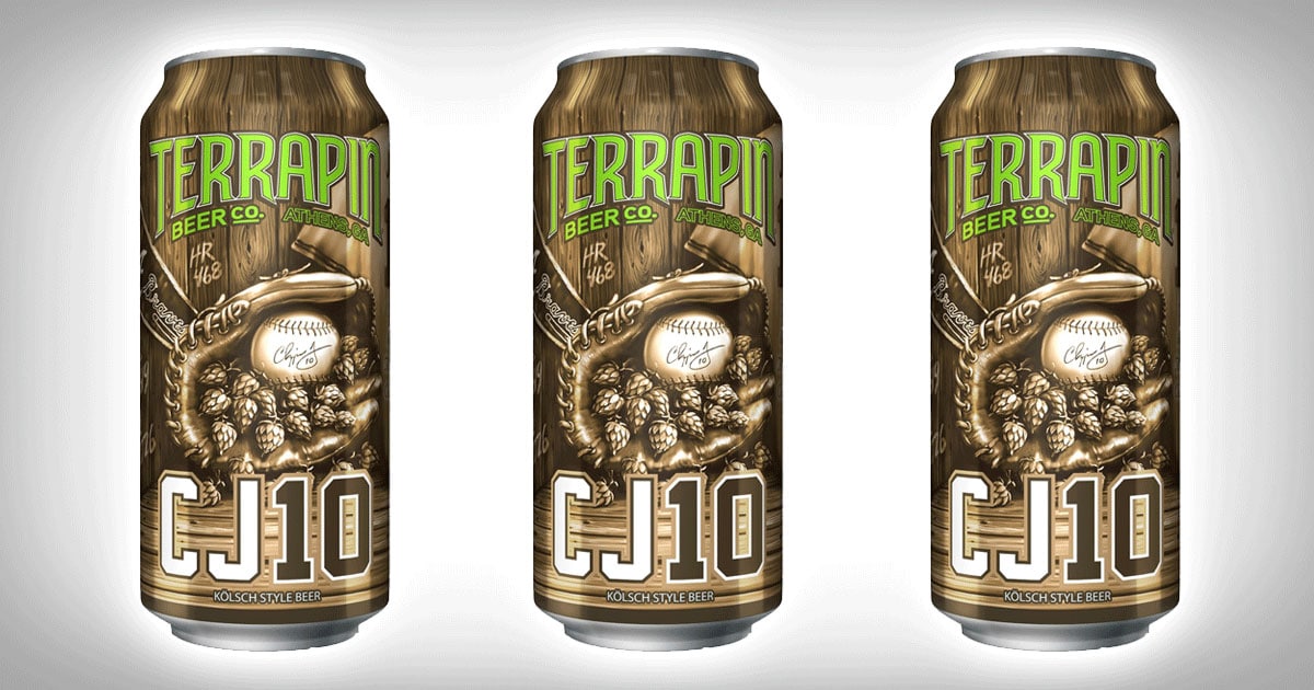 Chipper Jones CJ10 Kolsch - Terrapin Beer Co. - Baseball Life