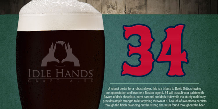 Idle Hands – David Ortiz 34 Banner