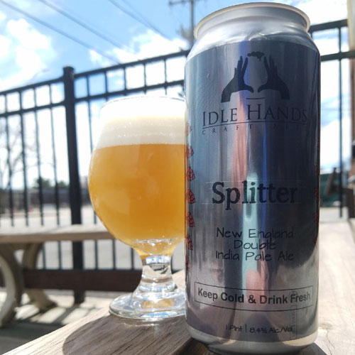 Splitter New England Double IPA – Idle Hands