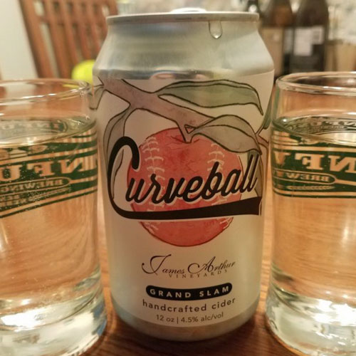 Curveball Hardcrafted Cider – James Arthur Vineyards