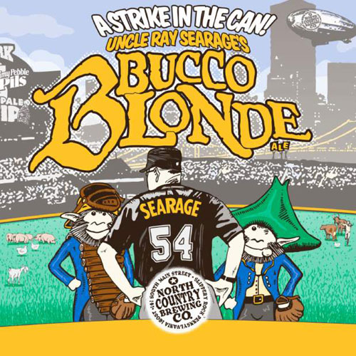 Uncle Ray Searage's Bucco Blonde Ale Label