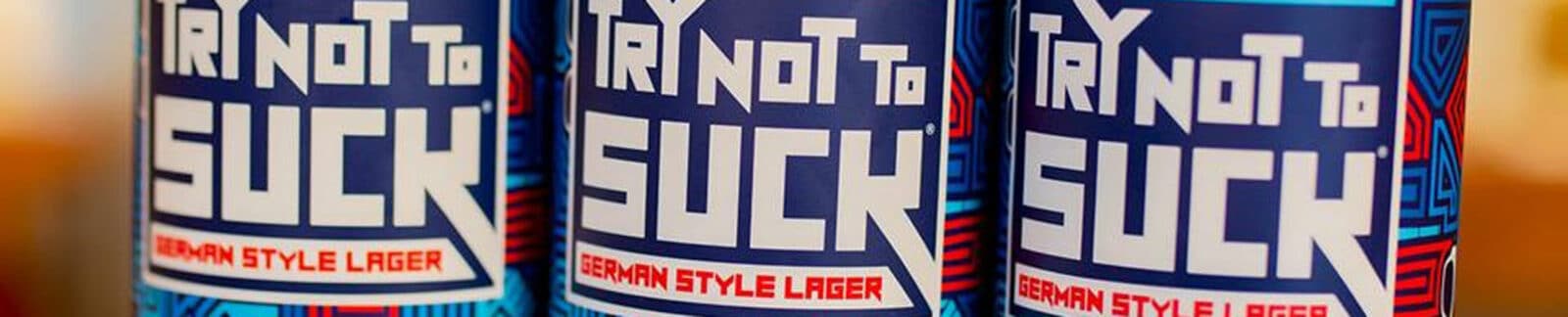 Joe Maddon's Try Not to Suck Beer header