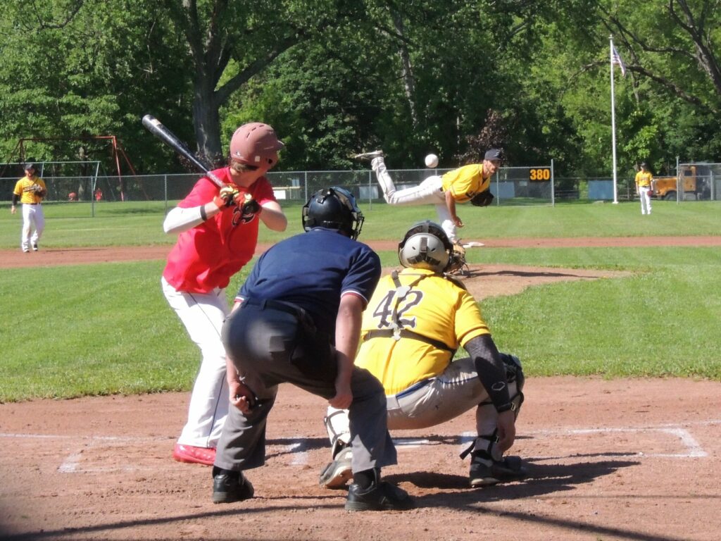 Stingers Baseball Pitching at Winsor Field