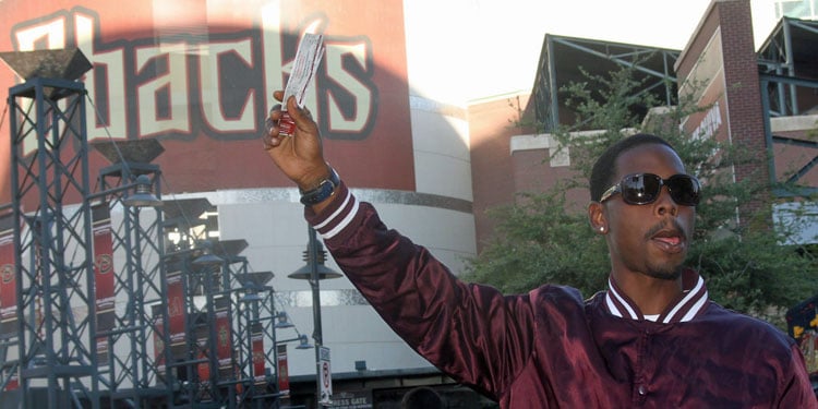 Scalper Selling Arizona Diamondbacks Tickets