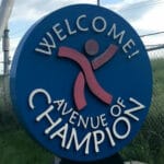 Avenue of Champions Welcome Sign & Logo