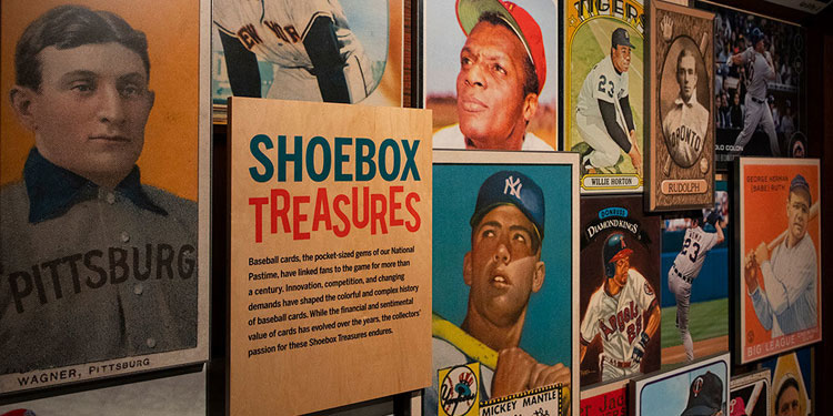 Shoebox Treasures at Baseball Hall of Fame