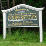 Welcome to Cooperstown Sign