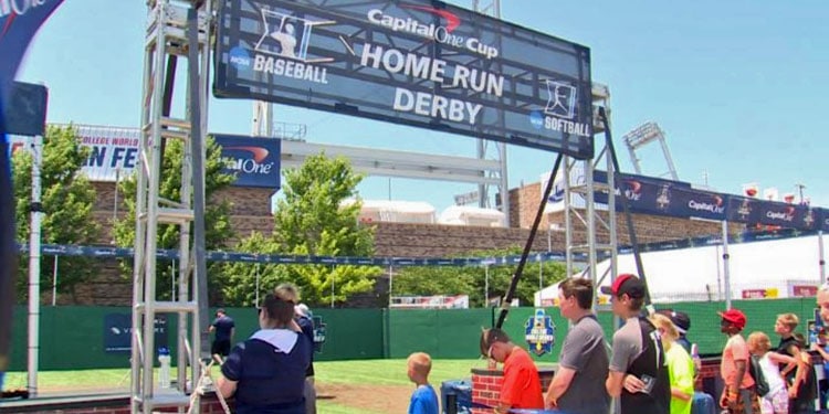 Home Run Derby at Fan Fest at CWS