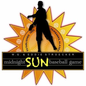 Midnight Sun Baseball Game logo