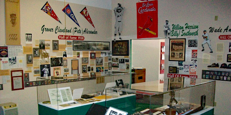 Museum of Nebraska Major League Baseball inside
