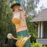 Patrick Amiot Junk Art – Oakland Athletics player