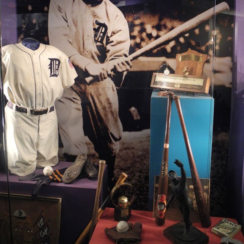 Ty Cobb Museum baseball artifacts