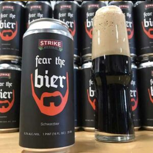 Fear the Bier Dark Schwarzbier - Strike Brewing Co.