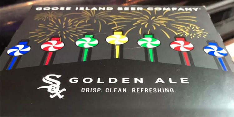 White Sox Golden Ale by Goose Island Packaging