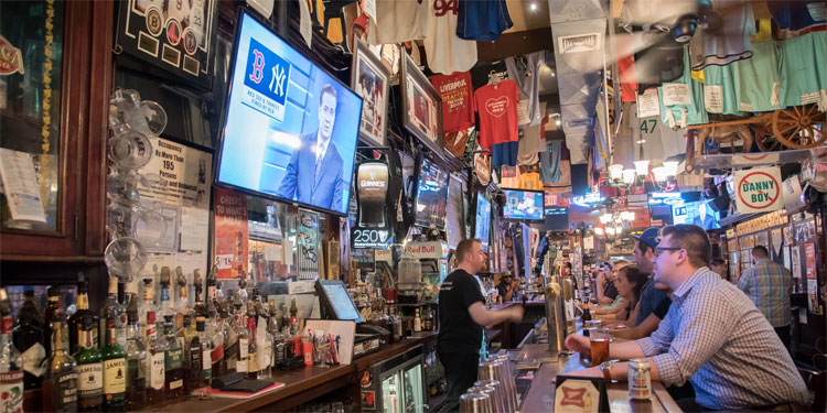 Inside Foley's NY Pub & Restaurant