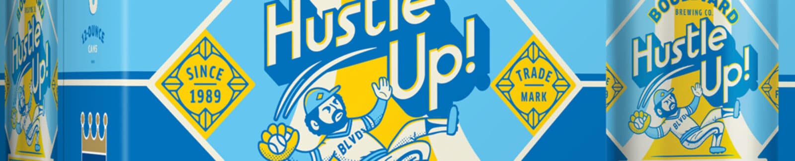 Hustle Up! Blonde Ale header